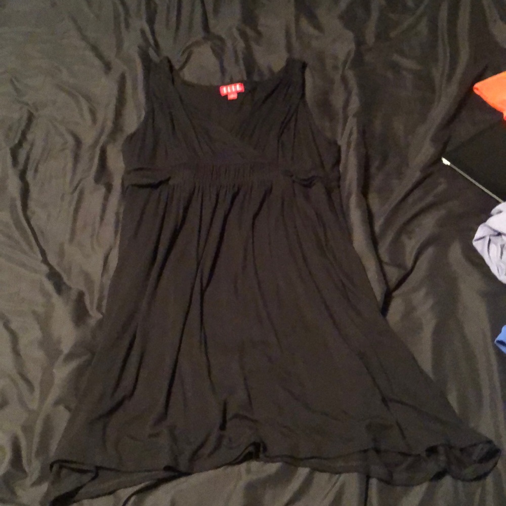 Black cocktail dress